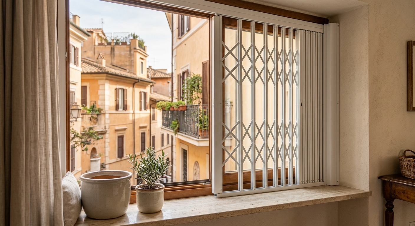 grate a scomparsa motorizzate roma