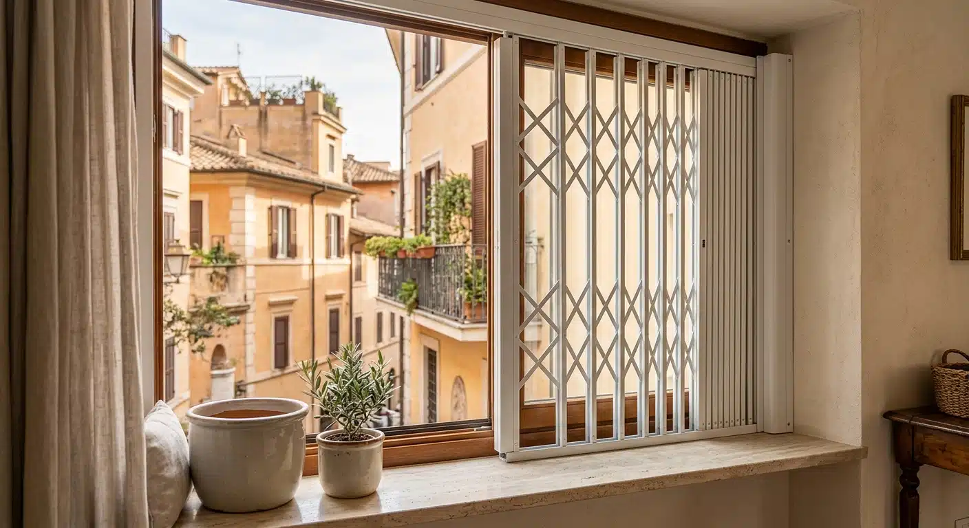grate a scomparsa motorizzate roma