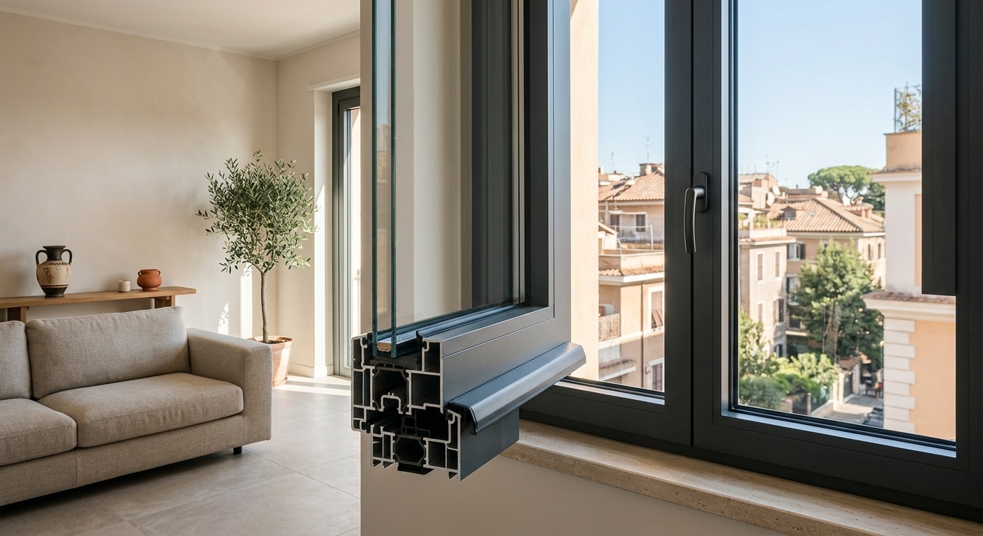 infissi taglio termico risparmio