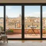 pareti vetrate scorrevoli roma