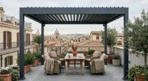 pergola bioclimatica uso inverno tutto anno