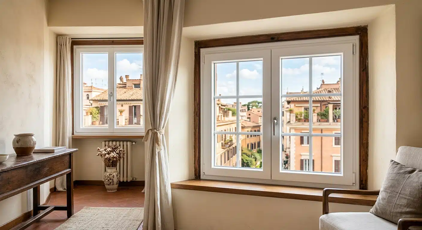 sostituzione infissi senza opere murarie roma